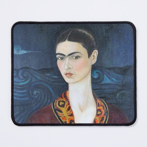 Item preview, Frida Kahlo - Autorretrato en vestido de terciopelo HD designed and sold by vintageemporium.