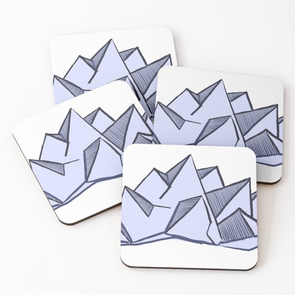 Item preview, Mountains abstract  designed and sold by RebelHeartAlley.