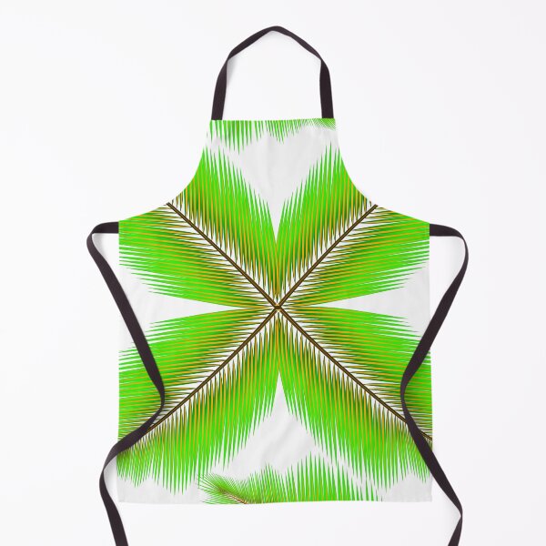 Item preview, Green coconut leaf pattern designed and sold by Bigrow.