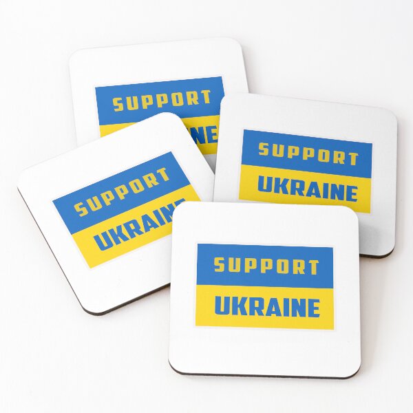 Item preview, Support Ukraine stickers shirts - Stop Russian Invasion - Ukraine designed and sold by CattlettArt.