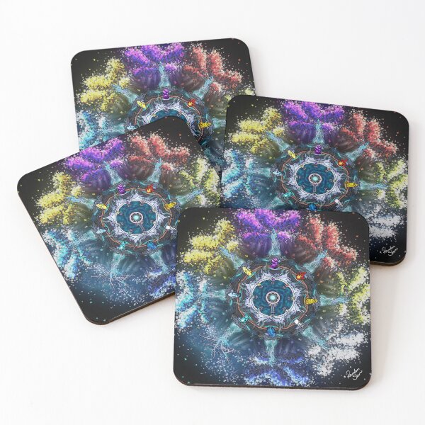 Item preview, God Of War inspired Worldflower, Digital Art designed and sold by Random Shern Creations.