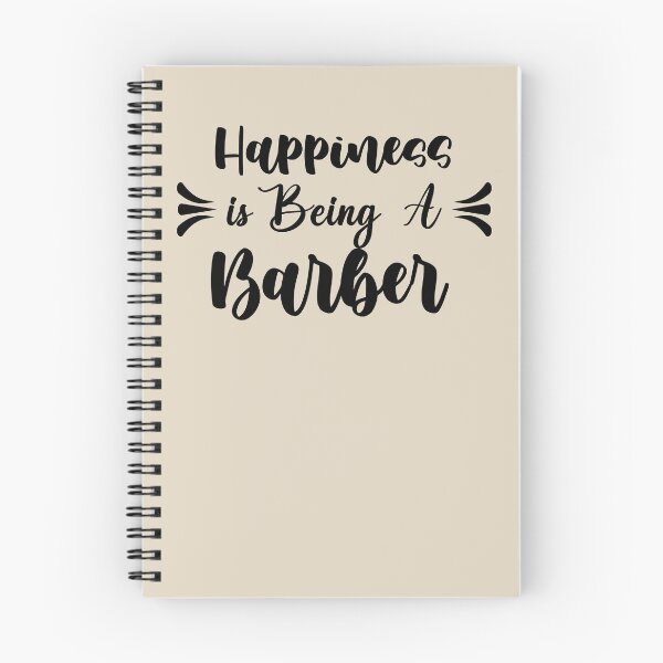 Item preview, Happiness Is Being A Barber - Funny Barber Quote Gift Idea For Men and Womens designed and sold by Mmmm3344.