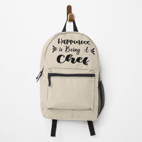 Item preview, Happiness Is Being A Chef - Funny Chef Quote Gift Idea For Men and Womens designed and sold by Mmmm3344.