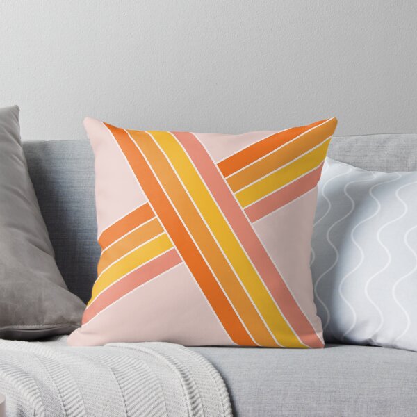 Item preview, Pink, yellow and orange retro stripes designed and sold by BattaAnastasia.