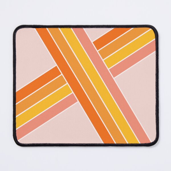Item preview, Pink, yellow and orange retro stripes designed and sold by BattaAnastasia.