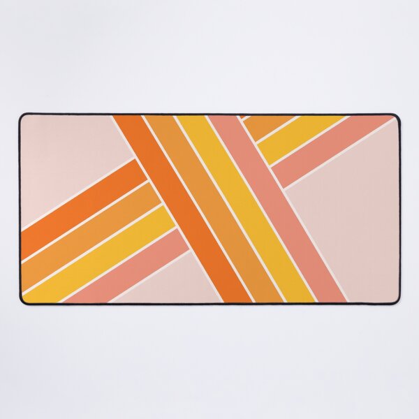 Item preview, Pink, yellow and orange retro stripes designed and sold by BattaAnastasia.
