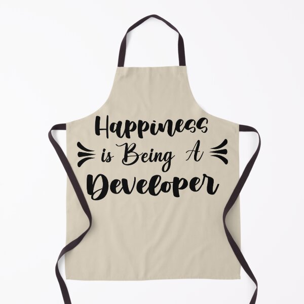 Item preview, Happiness Is Being A Developer - Funny Developer Quote Gift Idea For Men and Womens designed and sold by Mmmm3344.