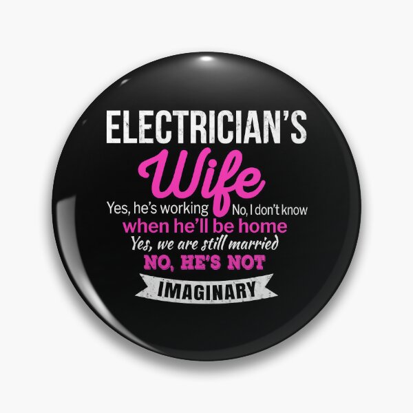 Item preview, Electricians Wife Gift Funny Wedding Anniversary designed and sold by SageTobias.