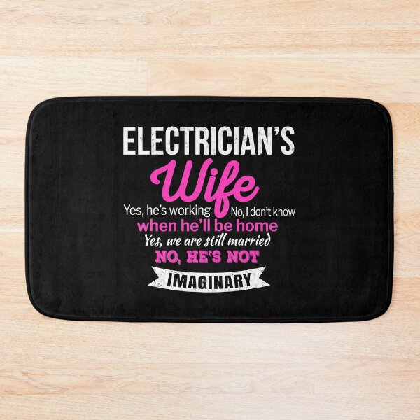 Item preview, Electricians Wife Gift Funny Wedding Anniversary designed and sold by SageTobias.