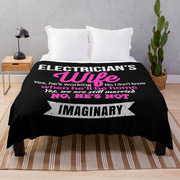 Item preview, Electricians Wife Gift Funny Wedding Anniversary designed and sold by SageTobias.