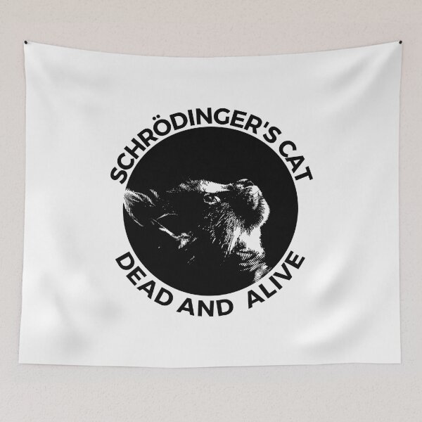 Item preview, Schrödinger's cat Dead and Alive-Science designed and sold by Creative Life.