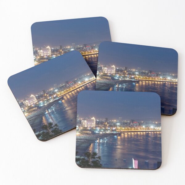 Item preview, Mumbai Skyline, Marine Drive, India, Mumbai, India,Modern art, Wall art, Print, Minimalistic, Modern personalised gifts, custom printed gifts. Photographic Print. designed and sold by CameraDesign.