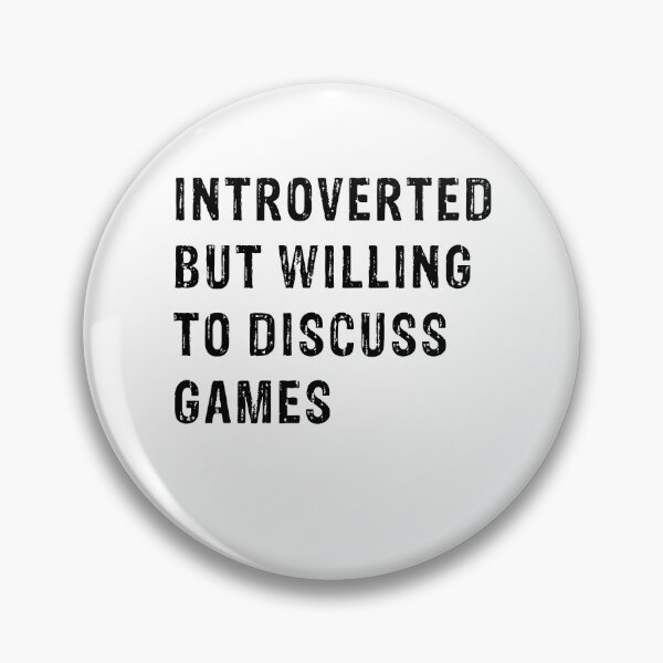 Item preview, Introverted But Willing To Discuss Games Video Boys Gamer, Funny Gaming Gift Introverted Boys Gamer designed and sold by Rachiirt.
