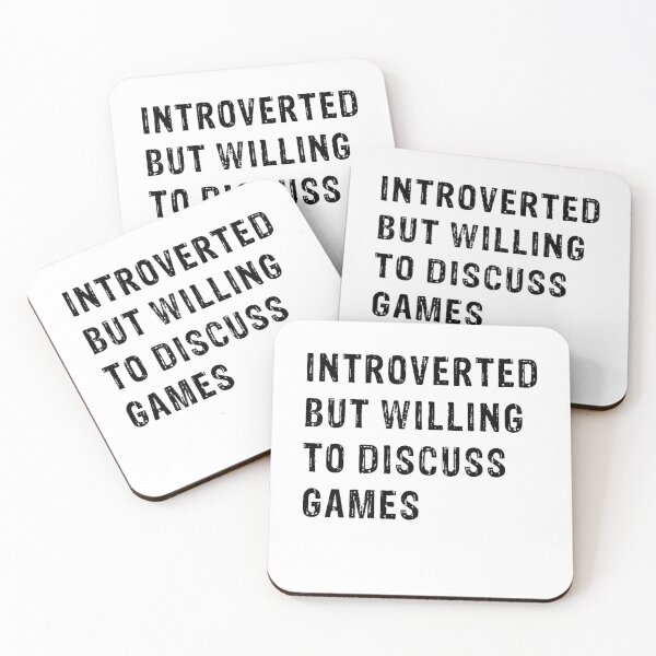 Item preview, Introverted But Willing To Discuss Games Video Boys Gamer, Funny Gaming Gift Introverted Boys Gamer designed and sold by Rachiirt.
