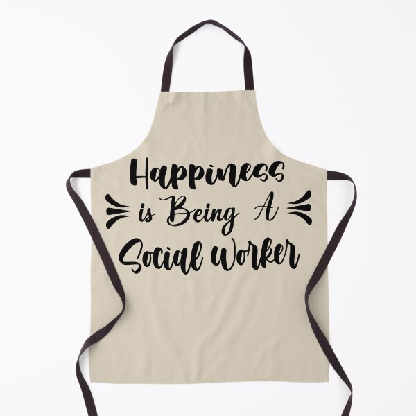 Item preview, Happiness Is Being A Social Worker - Funny Social Worker Quote Gift Idea For Men and Womens designed and sold by Mmmm3344.