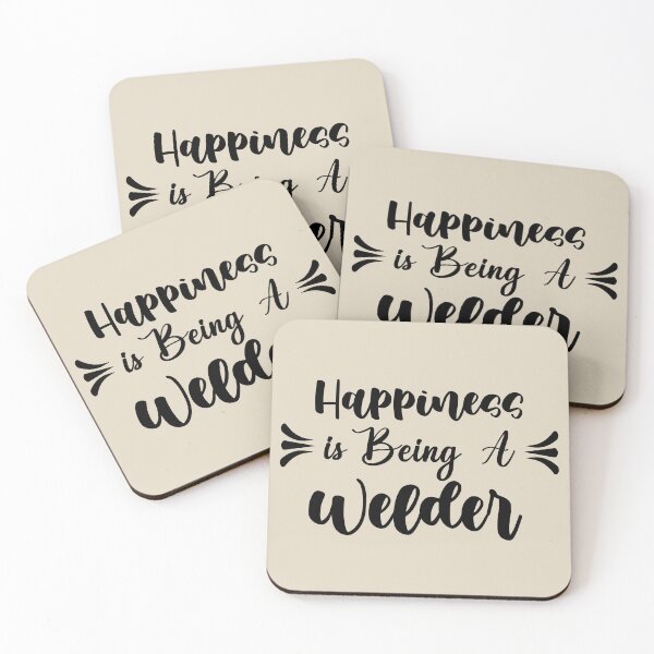 Item preview, Happiness Is Being A Welder - Funny Welder Quote Gift Idea For Men and Womens designed and sold by Mmmm3344.