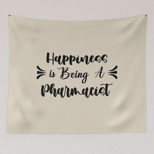 Item preview, Happiness Is Being A Pharmacist - Funny Pharmacist Quote Gift Idea For Men and Womens designed and sold by Mmmm3344.