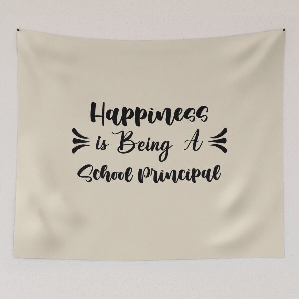 Item preview, Happiness Is Being A School Principal - Funny School Principal Quote Gift Idea For Men and Womens designed and sold by Mmmm3344.