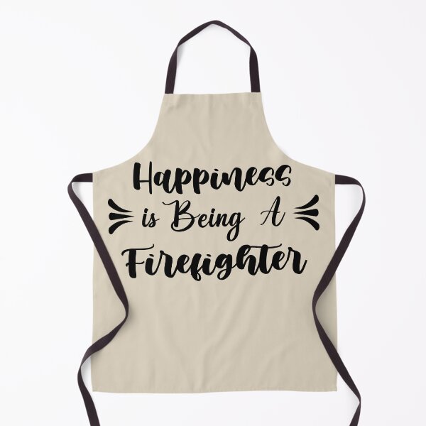 Item preview, Happiness Is Being A Firefighter - Funny Firefighter Quote Gift Idea For Men and Womens designed and sold by Mmmm3344.