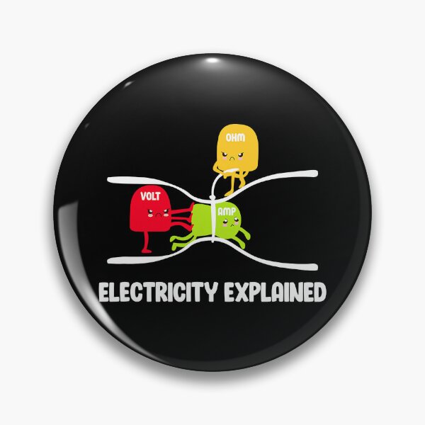 Item preview, Electricity Explained Volt Ohm Amp Funny Electrician designed and sold by SageTobias.
