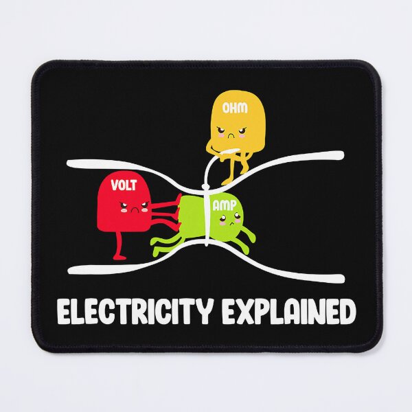 Item preview, Electricity Explained Volt Ohm Amp Funny Electrician designed and sold by SageTobias.