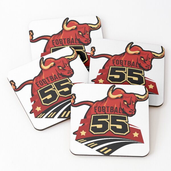 Item preview, Esports animal emblem Bull with American football designed and sold by Scopestor.
