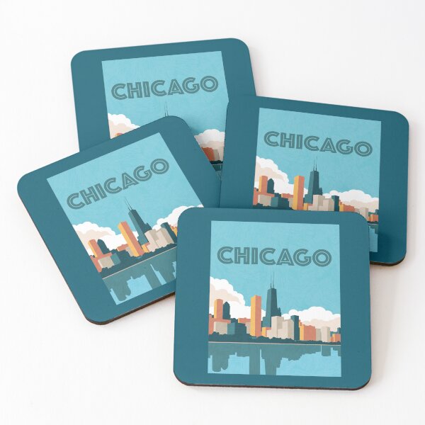 Item preview, Chicago Poster designed and sold by JumpSeatDesign.