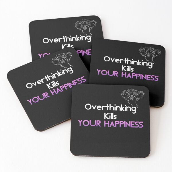 Item preview, Overthinking kills your happiness shirt, classic t-shirt designed and sold by CHMomoShop.