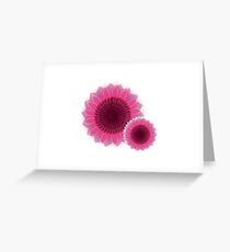 vector november flower Greeting Card