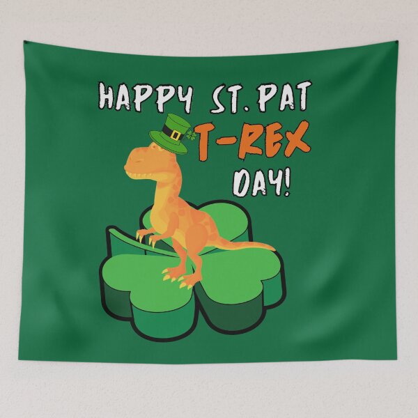Item preview,  Happy St. PAT T-REX Day- Funny Dinosaur designed and sold by BronikowskiART.