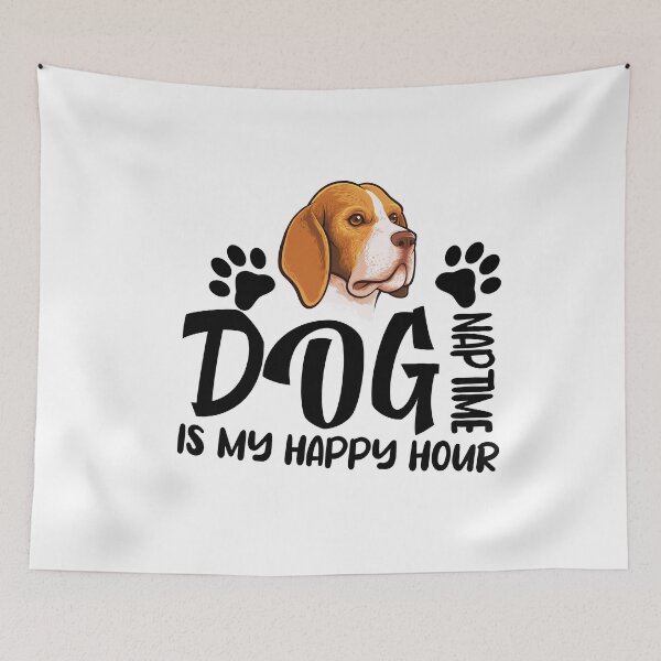 Item preview, Creative Dog Naptime Is My Happy Hour Funny Dog Nap Lovers Gift designed and sold by pedrored369.