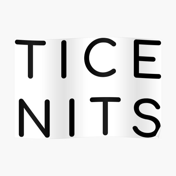 Tice Nits Meme Nice Tits Poster For Sale By Freakoutshirts Redbubble