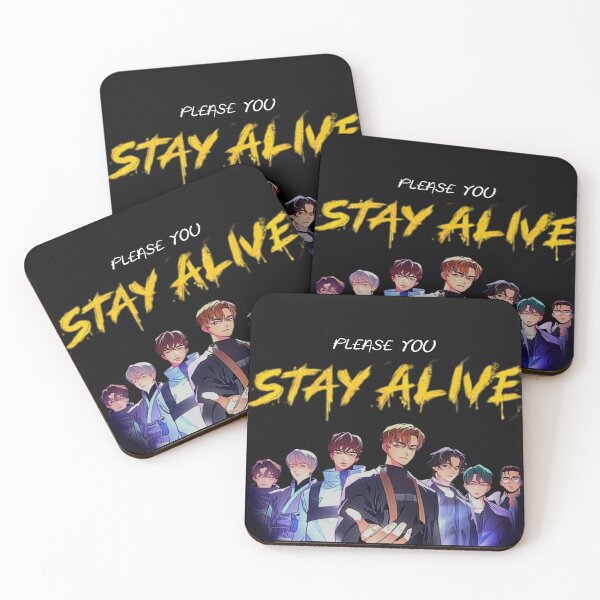 Item preview, BTS Webtoon Chakho 7 Fates Stay Alive Design designed and sold by randalieren.
