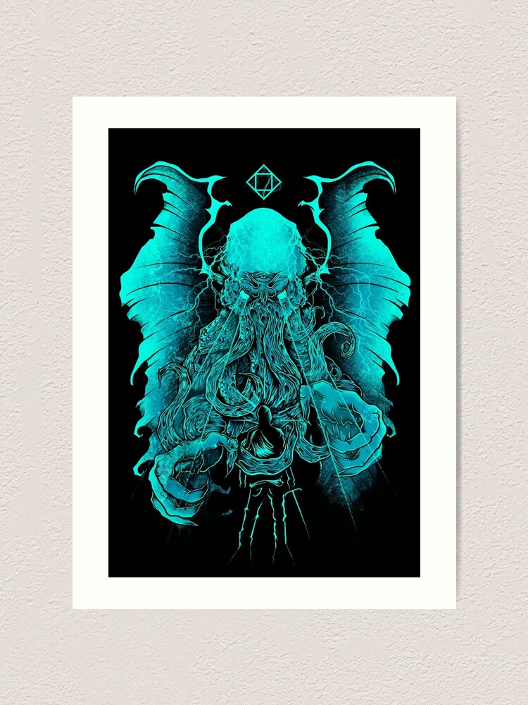 Alternate view of Cthulhu Art Print