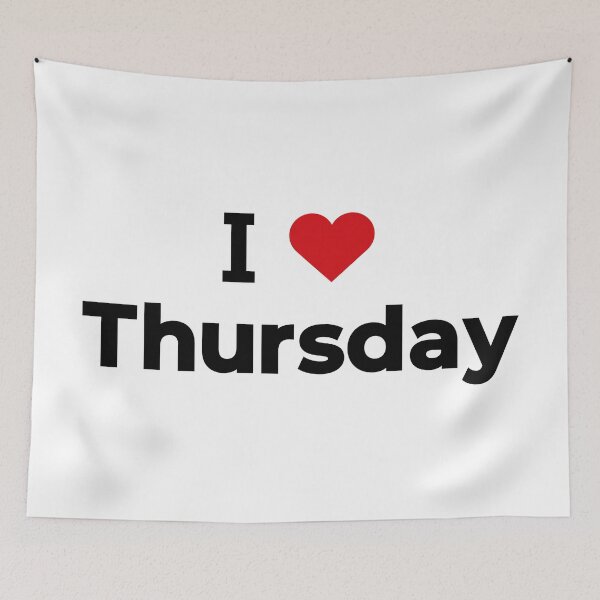 Item preview, I Love Thursday designed and sold by Moyanana.