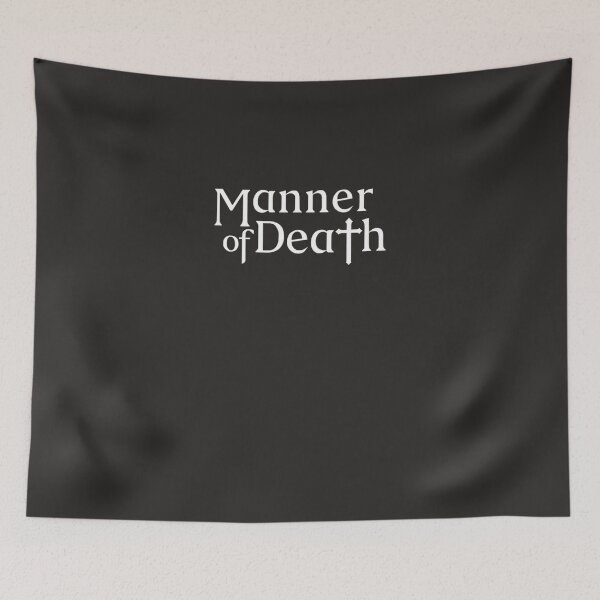 Item preview, Manner of Death Logo White Classic T-Shirt designed and sold by EvgenySoloviev.