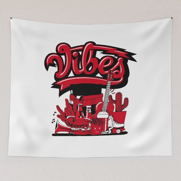Item preview, Vibes Chile Red 9 designed and sold by concordbred.