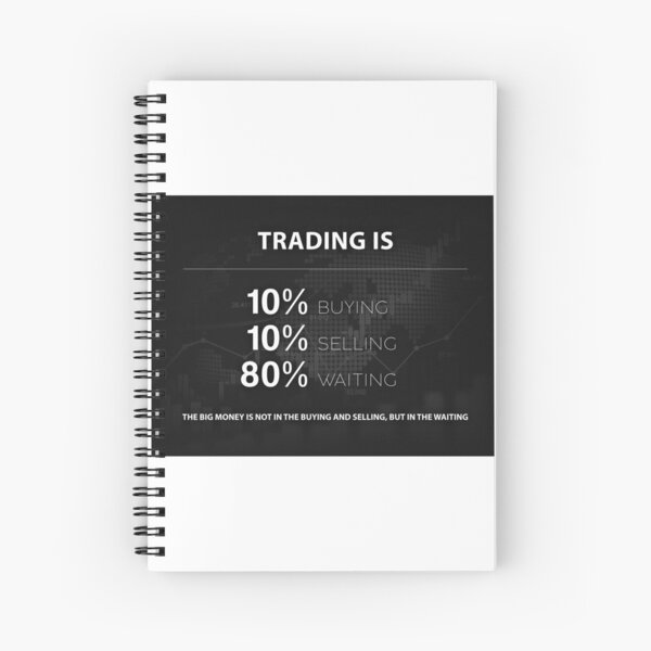 Stock Market Trader Trading Spiral Notebooks for Sale | Redbubble