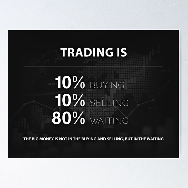 Item preview, Trading Is Motivational Gift For Trader Investor Money Trade Stock Market Trading Trade designed and sold by SuccessHunters.