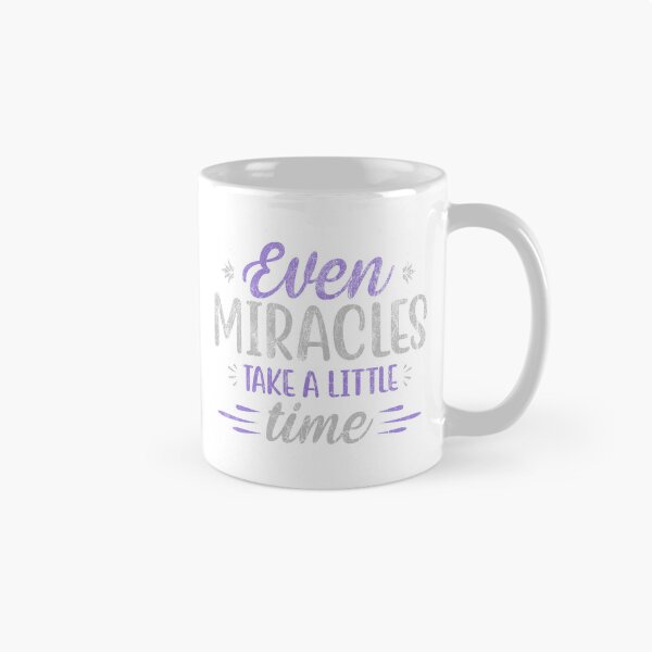 Item preview, Even Miracles Take a Little Time Pregnancy Reveal Mom To Be designed and sold by SweetbeStore.