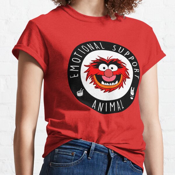 Muppets Animal | Emotional Support Animal Drummer Classic T-Shirt