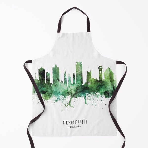 Item preview, Plymouth England Skyline designed and sold by ArtPrints.