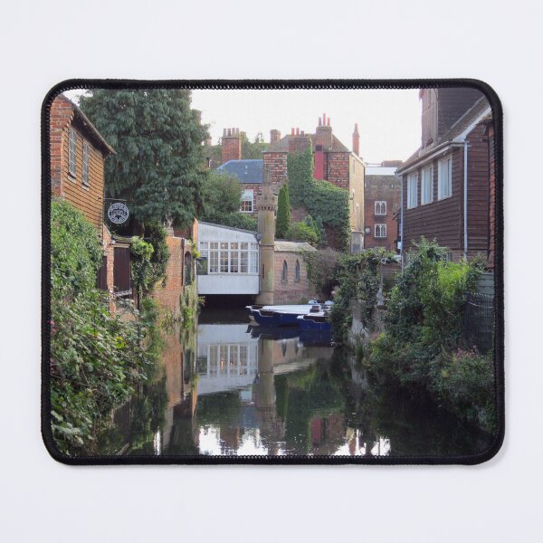 Item preview, Canterbury England reflection in canal UK designed and sold by SillaHoekstra.