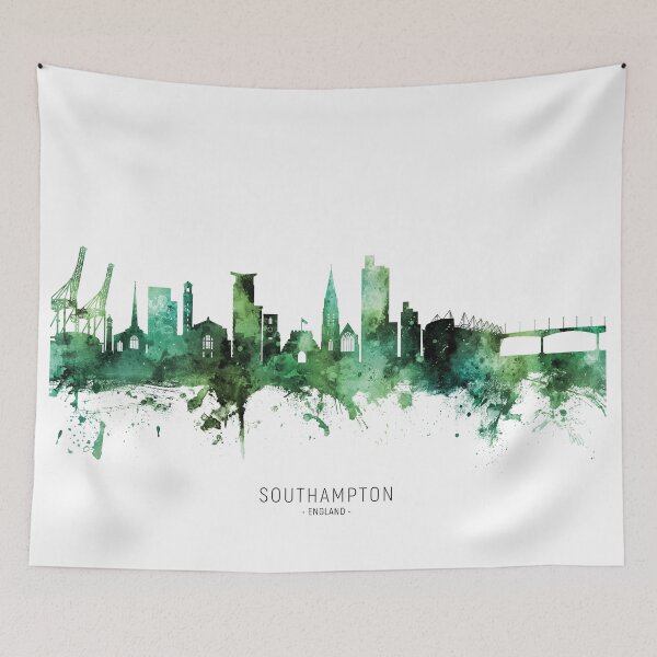 Item preview, Southampton England Skyline designed and sold by ArtPrints.