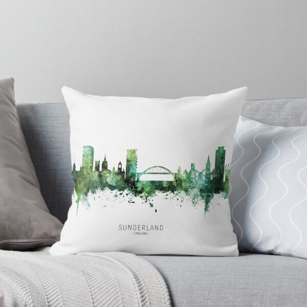 Artikelvorschau, Sunderland England Skyline entworfen und verkauft von ArtPrints.