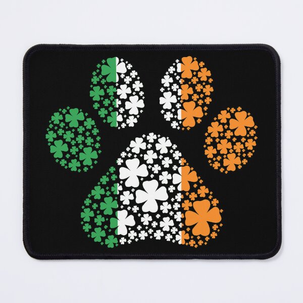 Item preview, Irish Shamrock Lucky Pawprint designed and sold by Deborah Camp.