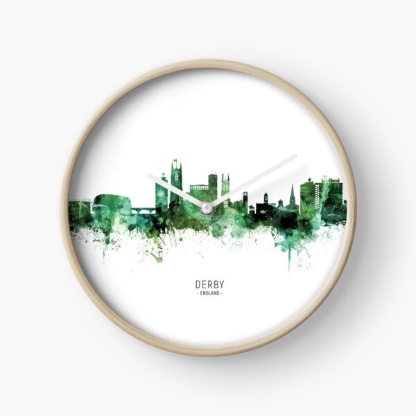 Item preview, Derby England Skyline designed and sold by ArtPrints.