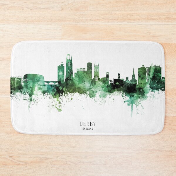 Item preview, Derby England Skyline designed and sold by ArtPrints.