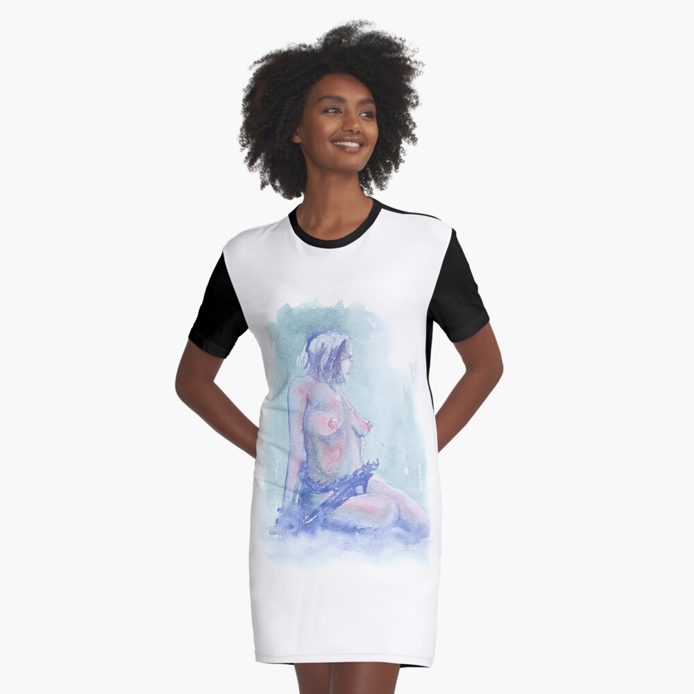 Item preview, Graphic T-Shirt Dress designed and sold by jonesjc.