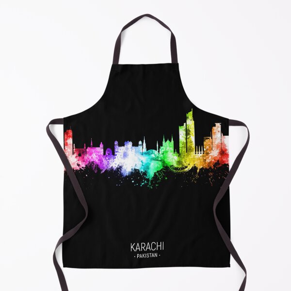 Item preview, Karachi Pakistan Skyline designed and sold by ArtPrints.